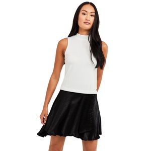 Free People Black Starstruck Mini Skirt Size 2